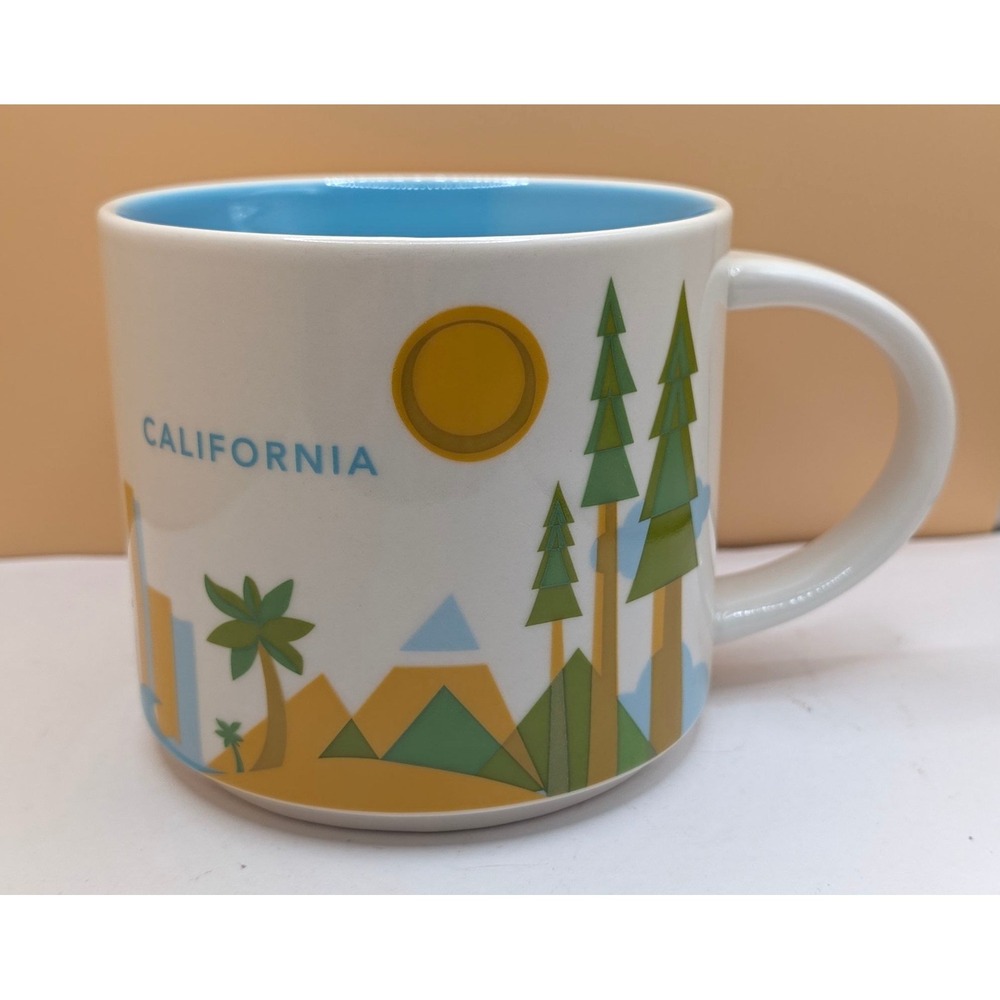 Starbucks You Are Here Collection California Coffee Mug 14oz New With Tag